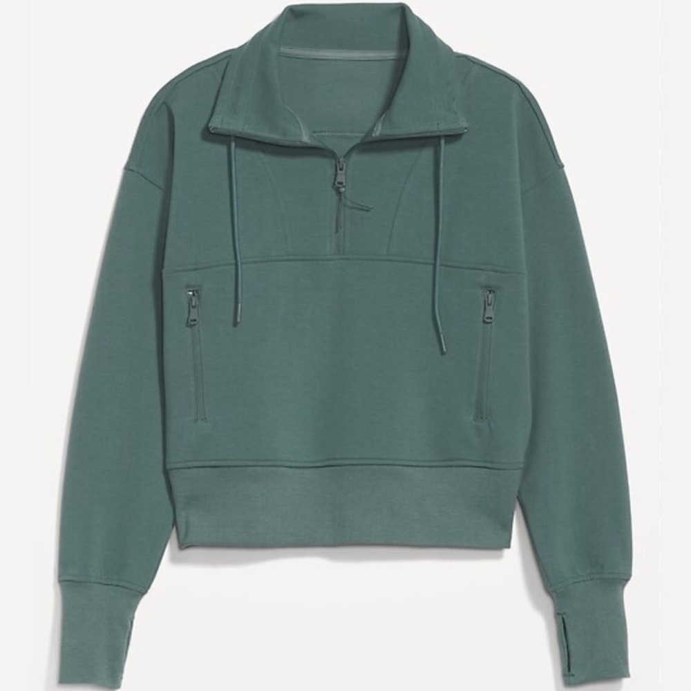 NWT Old Navy Dynamic Fleece Half-Zip Sweatshirt.